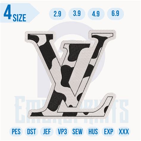 lv embroidery design
